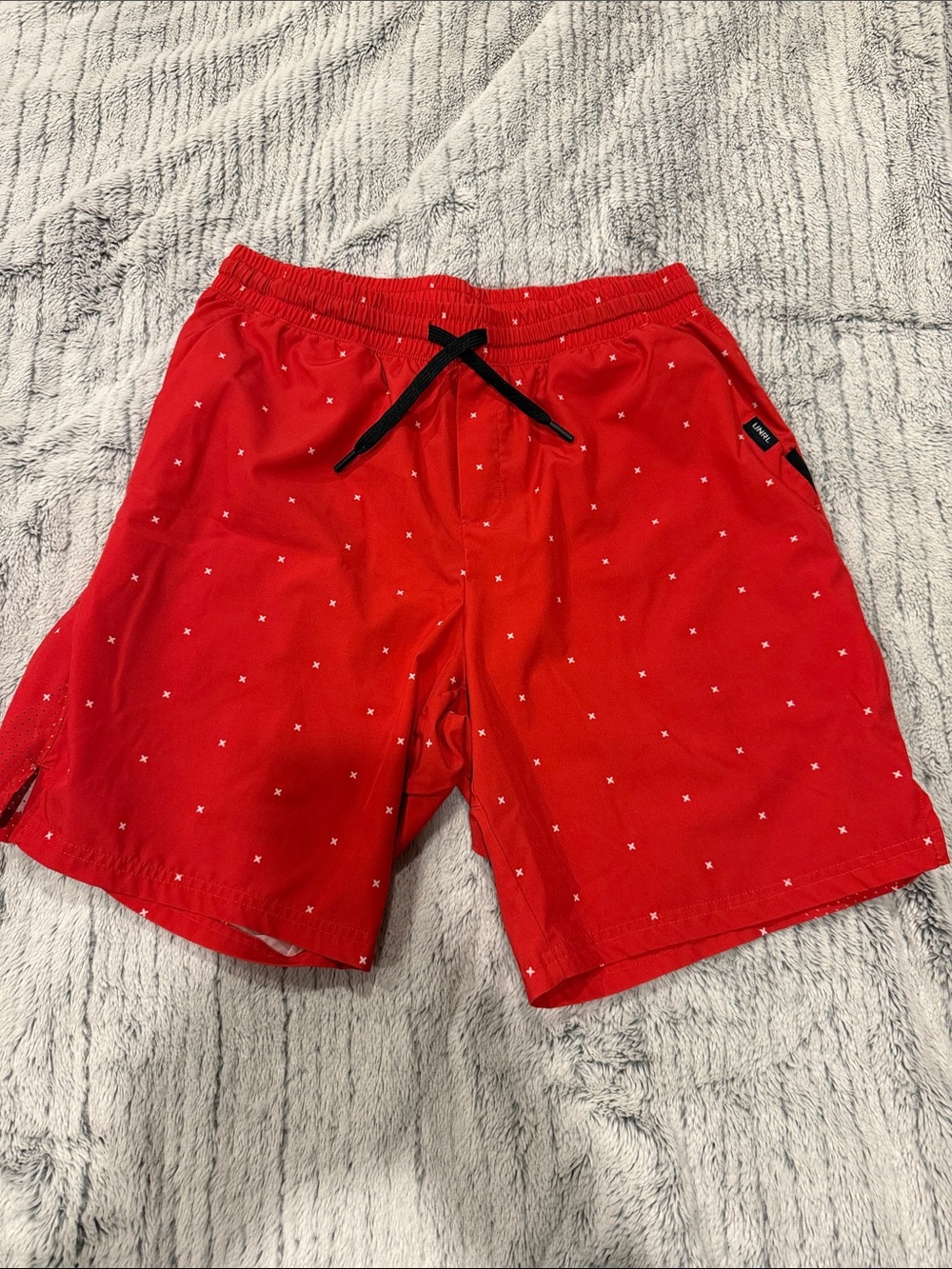 UNRL Stride Athletics Shorts 7.5” length in size Large